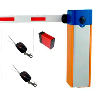 barrera pluma para estacionameinto  